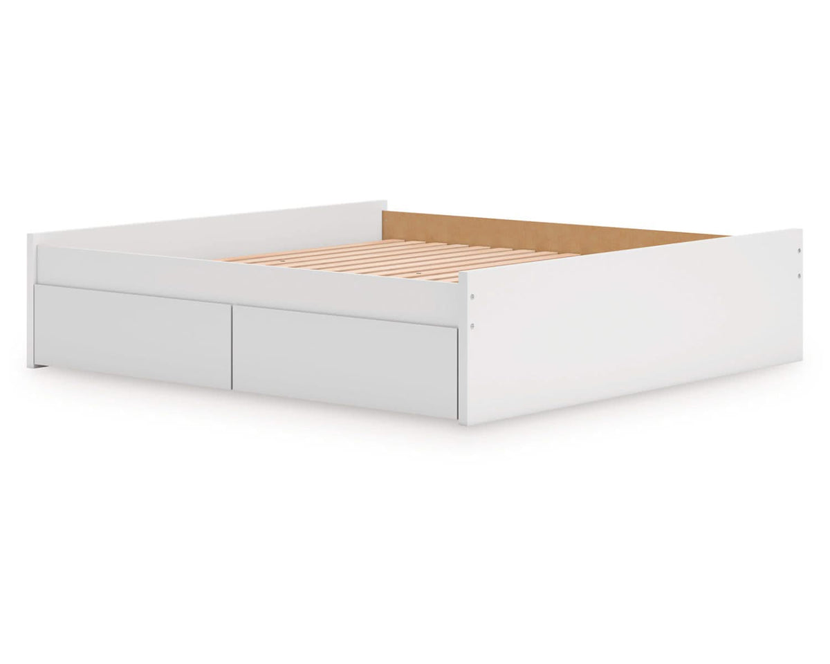 Onita King Platform Bed with 2 Side Storage