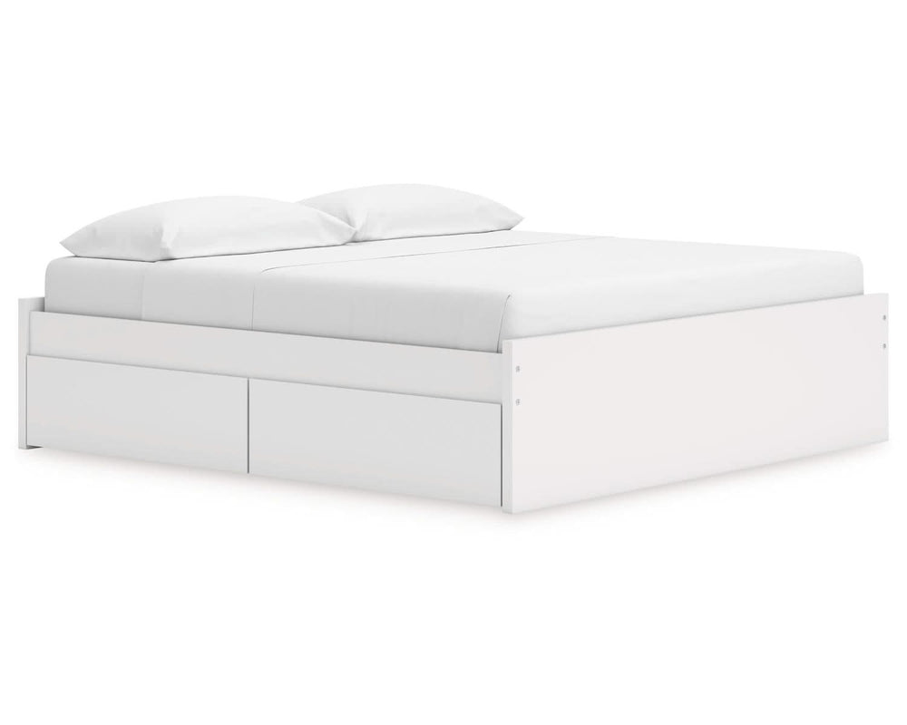 Onita King Platform Bed with 2 Side Storage