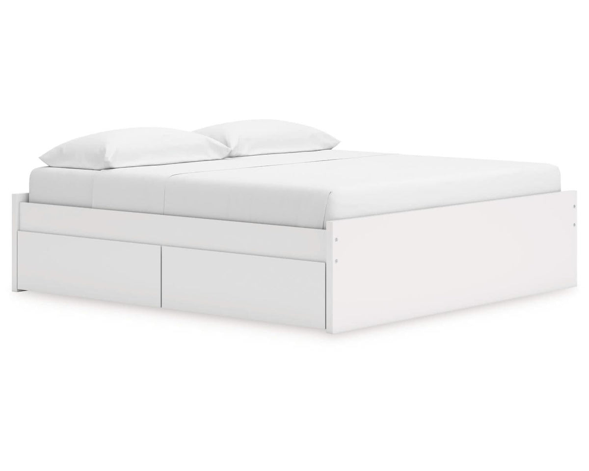 Onita King Platform Bed with 2 Side Storage