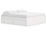 Onita King Platform Bed with 2 Side Storage