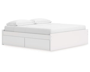 Onita King Platform Bed with 2 Side Storage