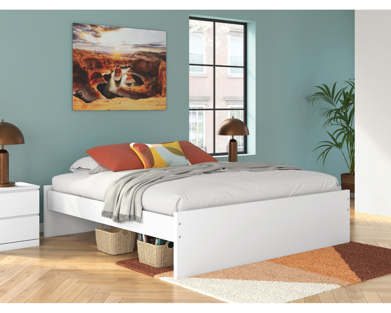 Onita King Platform Bed