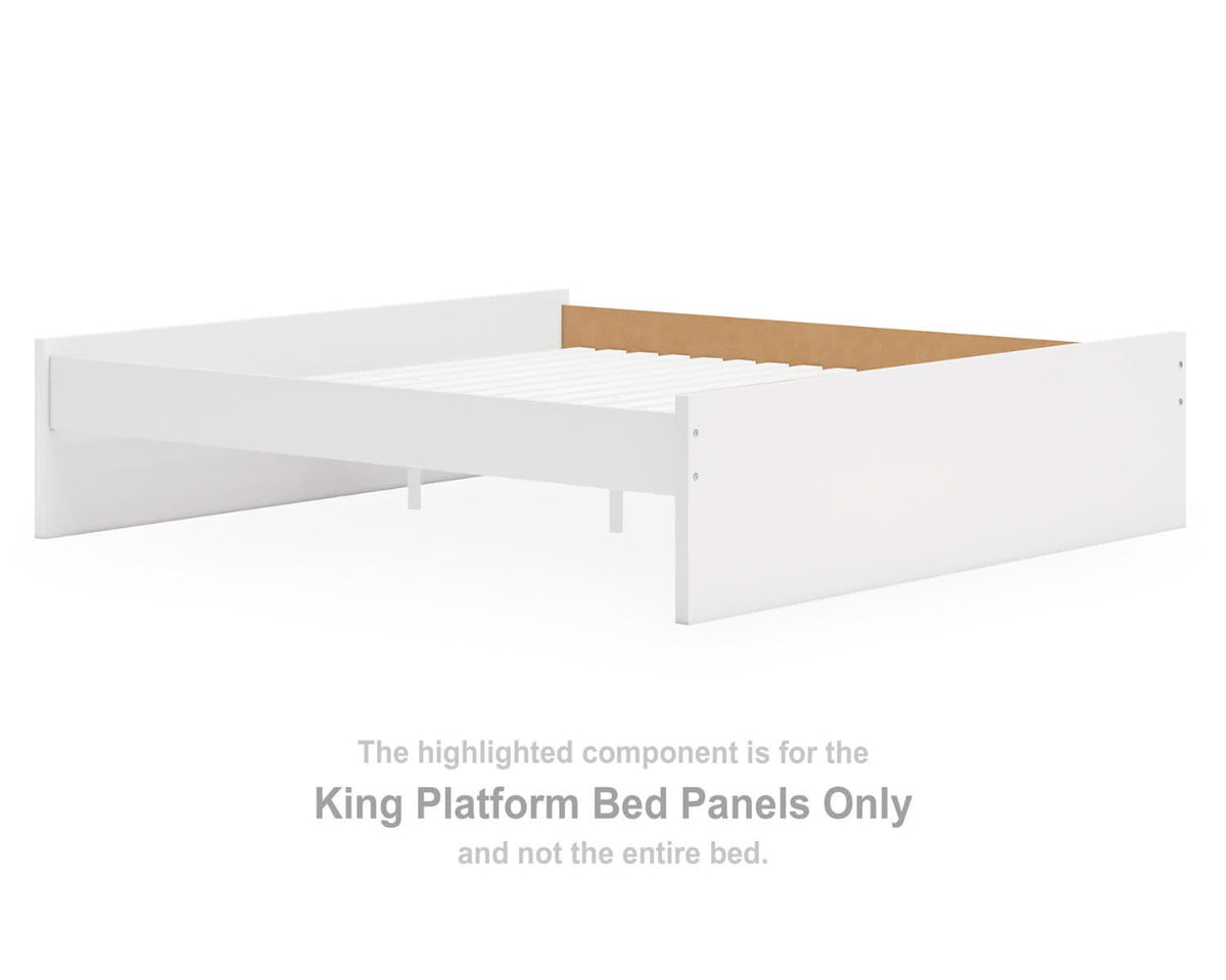 Paneles de cama de plataforma Onita King