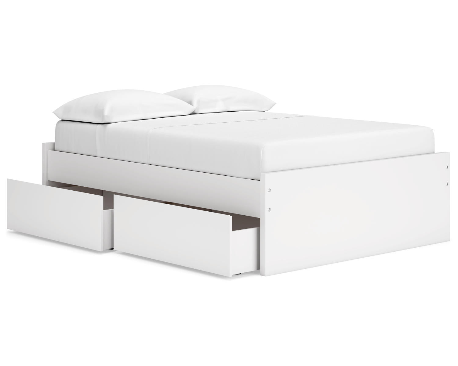 Onita Full Platform Bed with 1 Side Storage