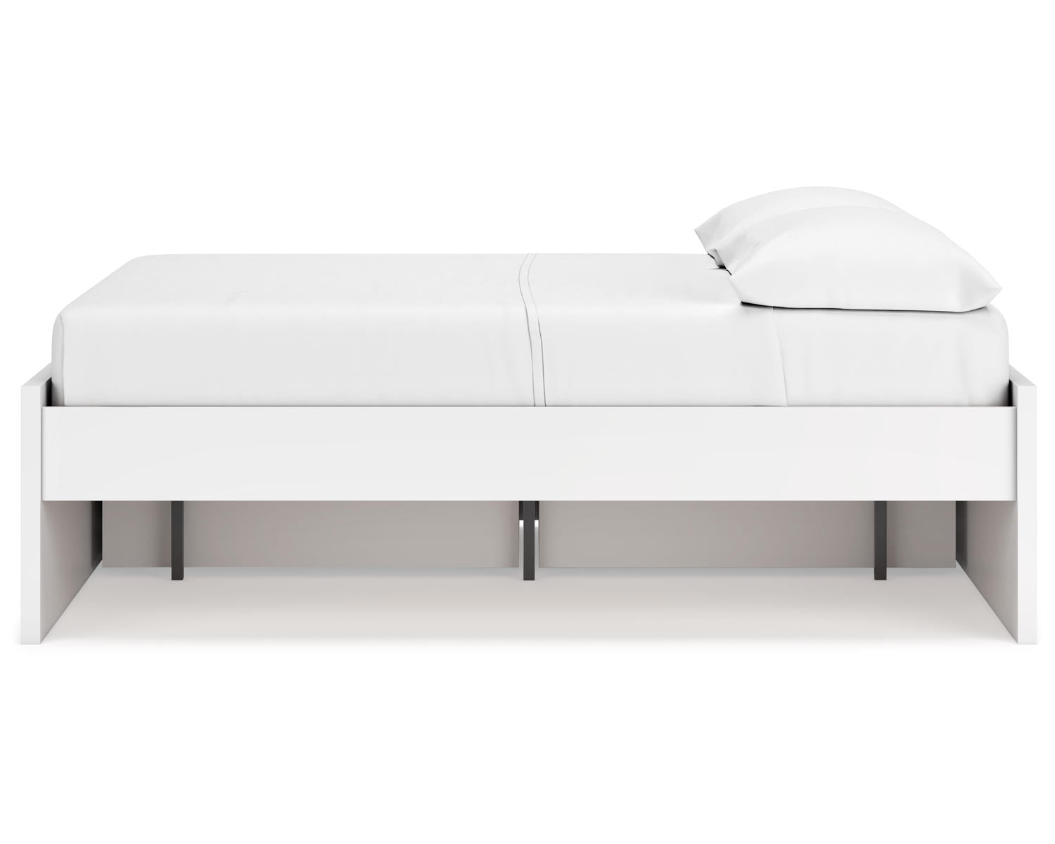 Onita Full Platform Bed with 1 Side Storage