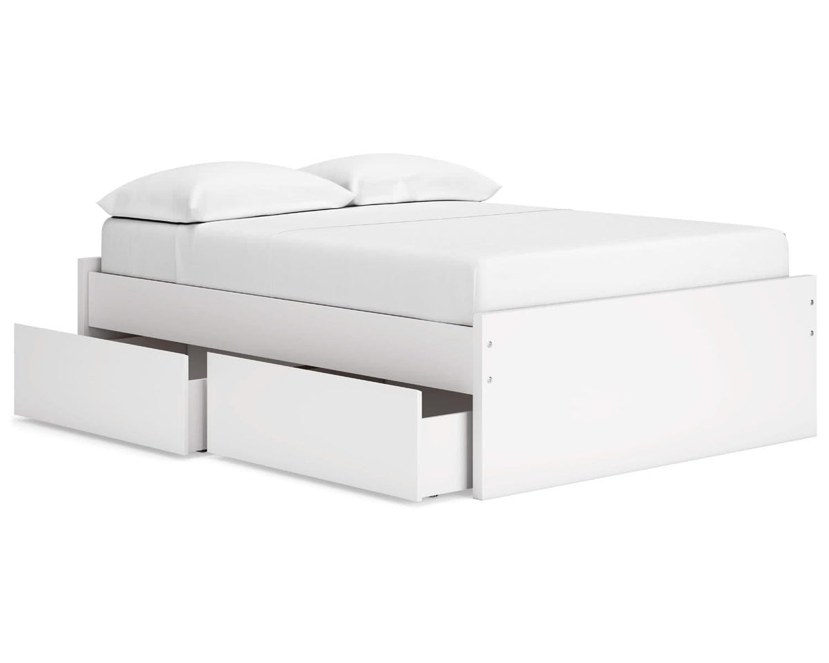 Onita Full Platform Bed with 2 Side Storage
