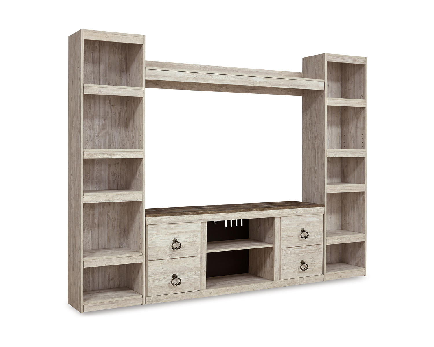 Willowton 4-Piece Entertainment Center