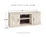 Soporte para TV Bellaby de 60"