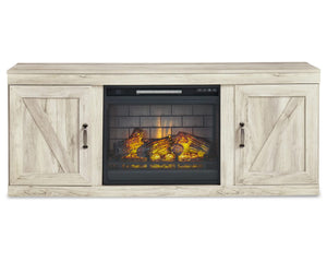 Bellaby 4-Piece Entertainment Center with Electric Fireplace
