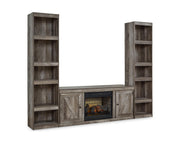 Wynnlow 3-Piece Entertainment Center with Electric Fireplace