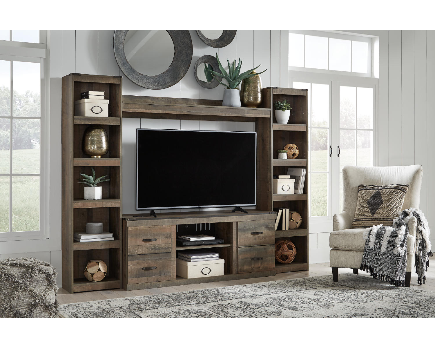 Trinell 4-Piece Entertainment Center
