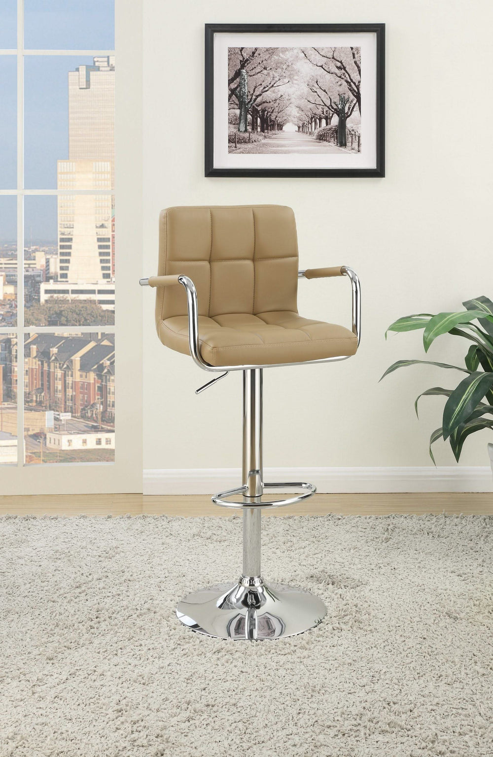 F1568 - TABURETE DE BAR AJUSTABLE