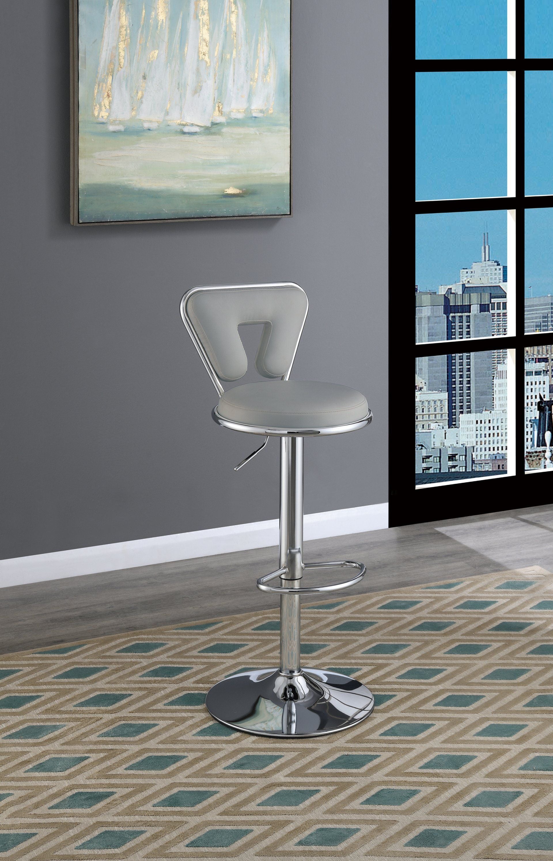 F1643 - ADJUSTABLE BAR STOOL