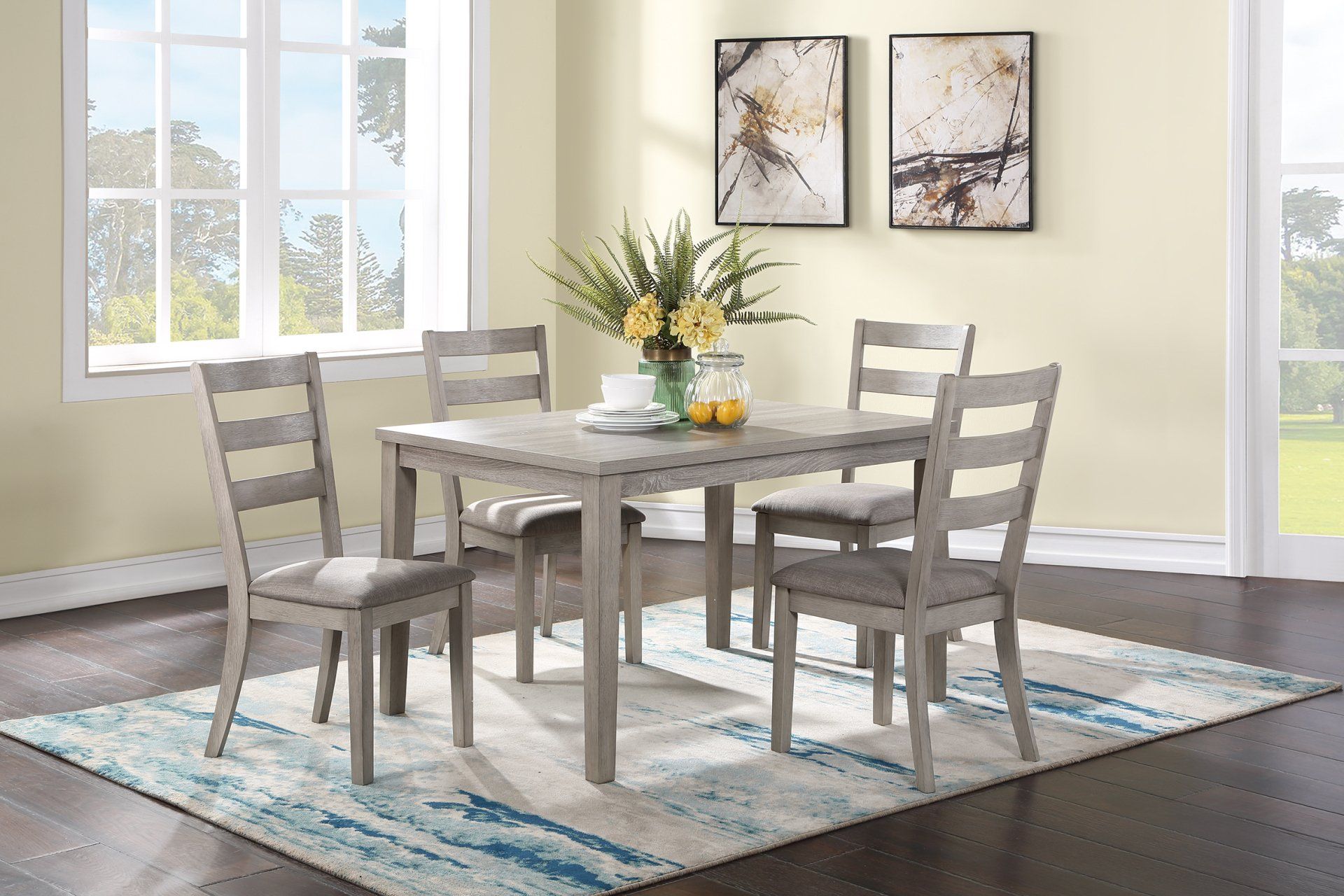 F2602 - 5-PCS DINING SET