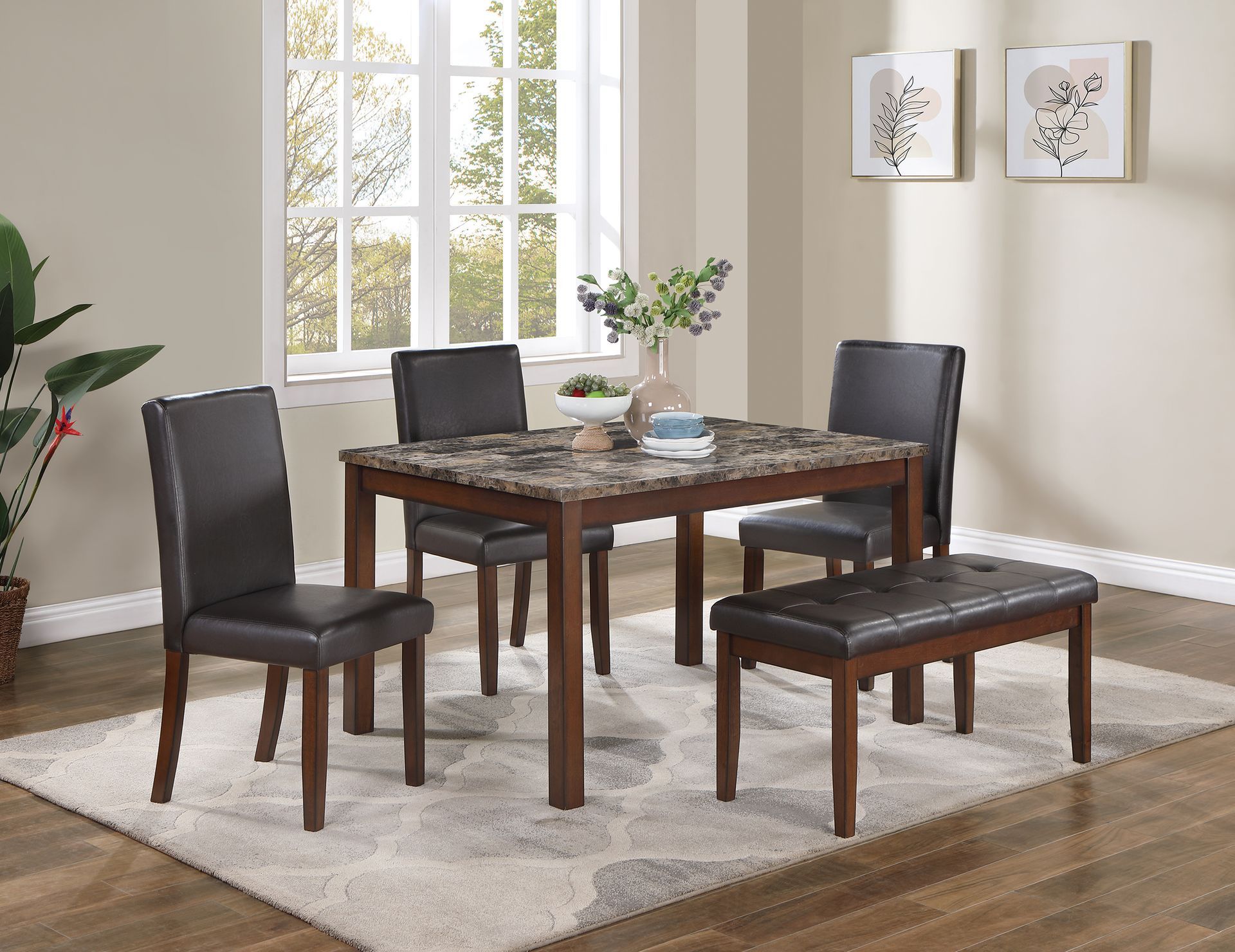 F2614 - 5-PCS DINING SET