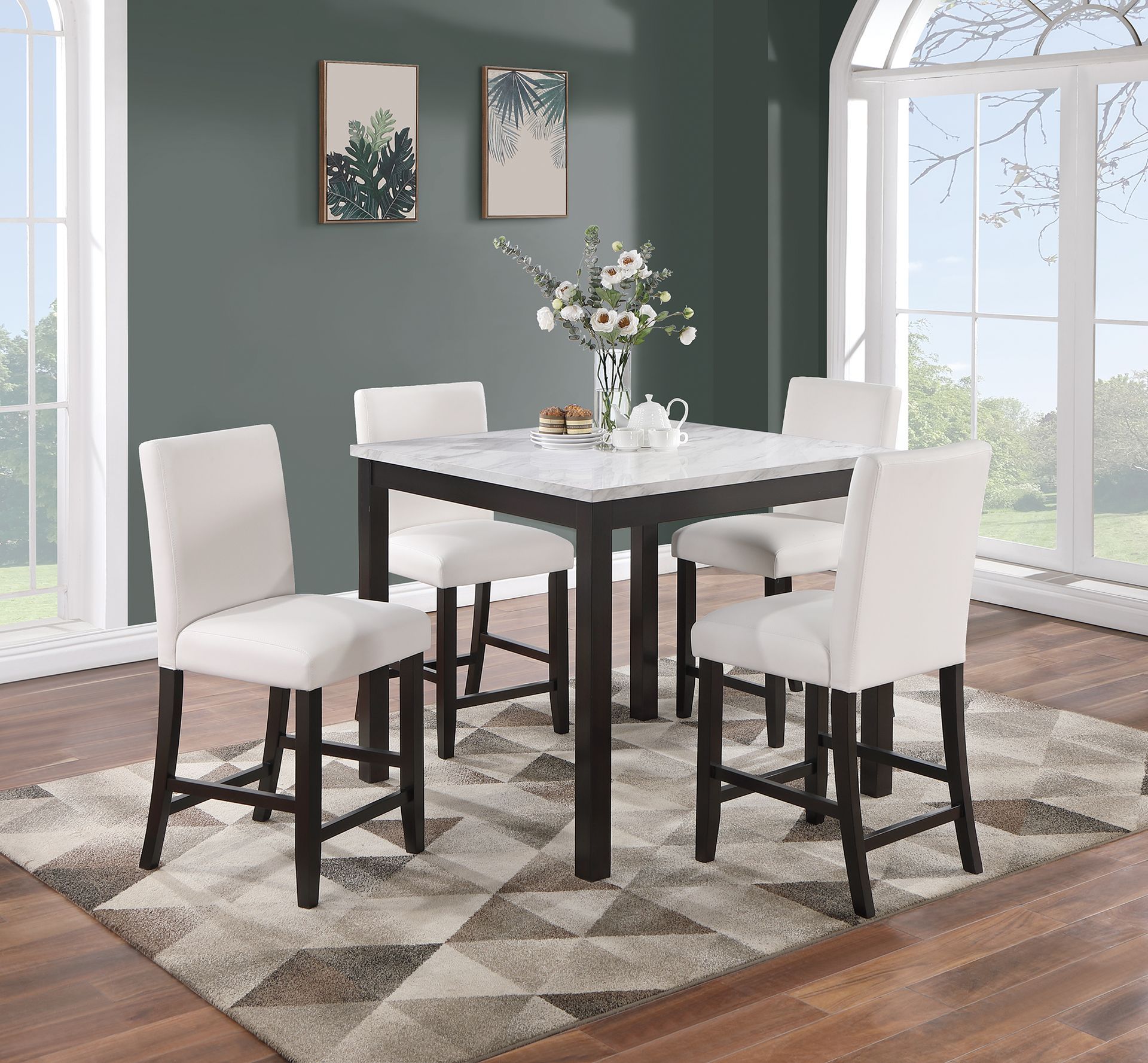 F2617 - 5-PCS DINING SET