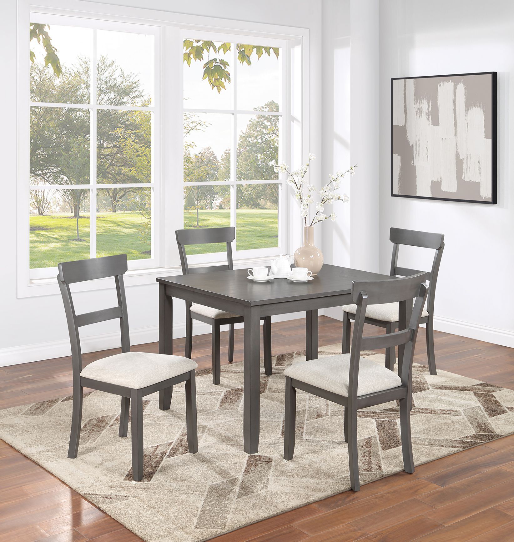 F2621 - 5-PCS DINING SET
