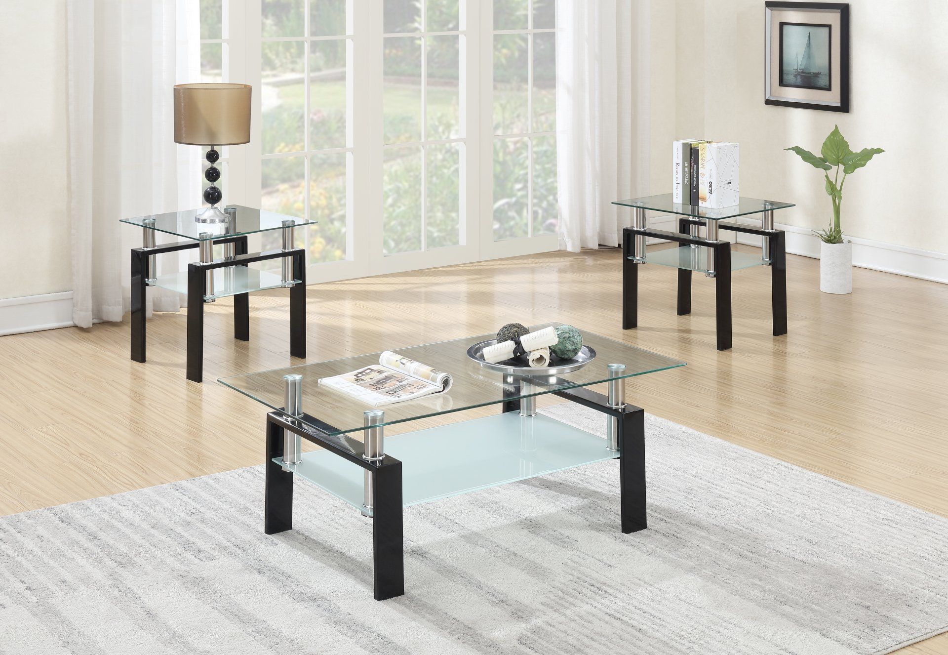 F3147 - 3-PCS OCCASIONAL TABLE SET