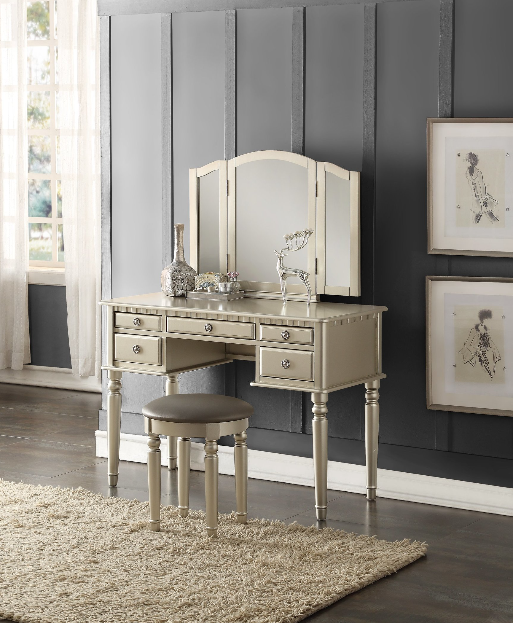F4079 - VANITY SET