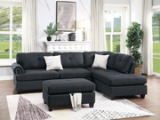 F6415 - 3-PCS SECTIONAL SET W/2 ACCENT PILLOWS
