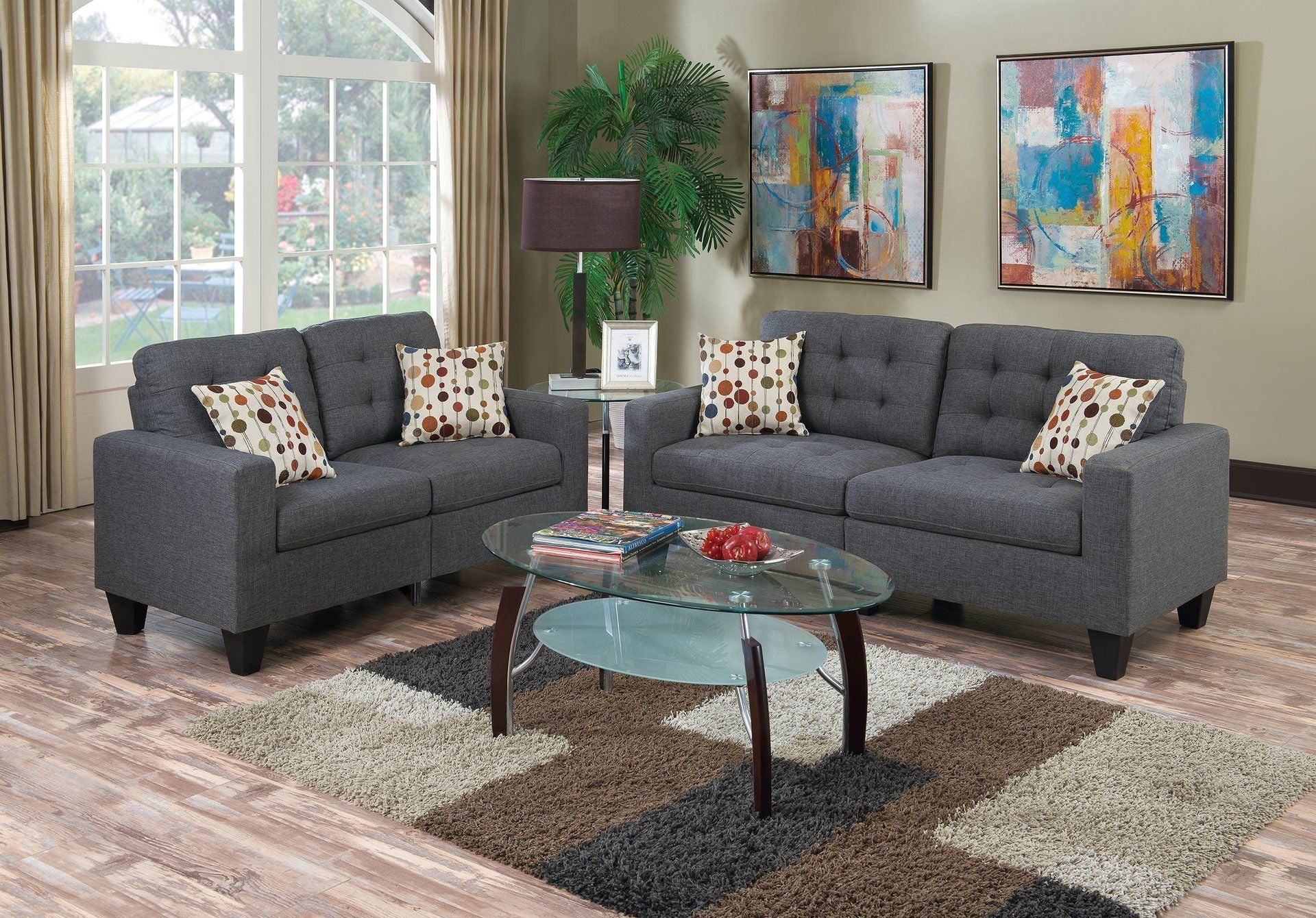 F6901 - 2-PCS SOFA SET