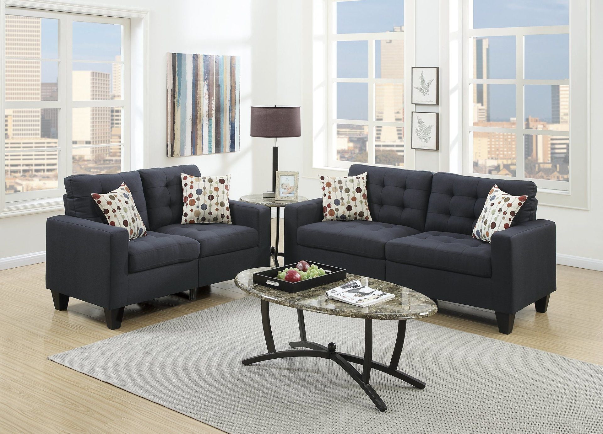 F6903 - 2-PCS SOFA SET