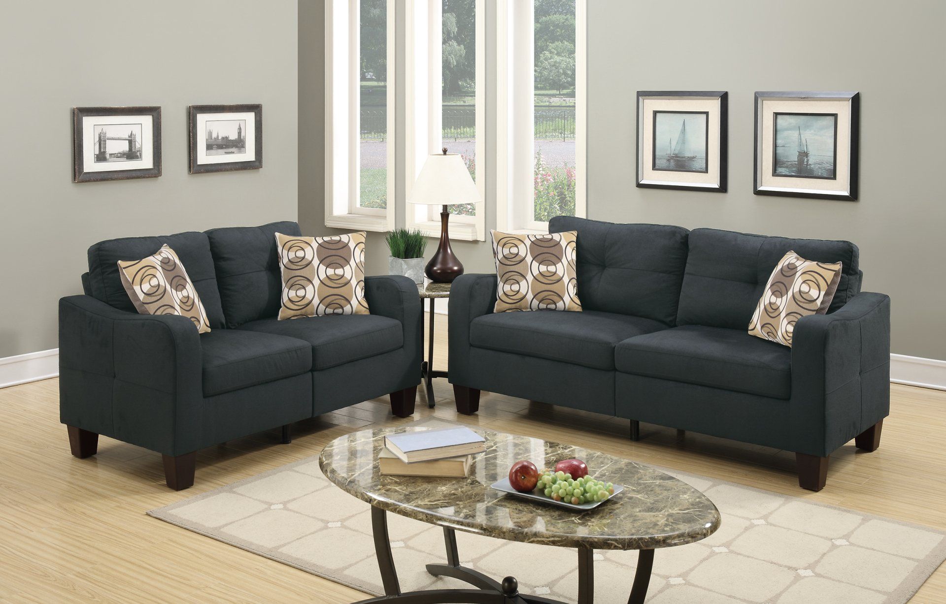 F6922 - 2-PCS SOFA SET