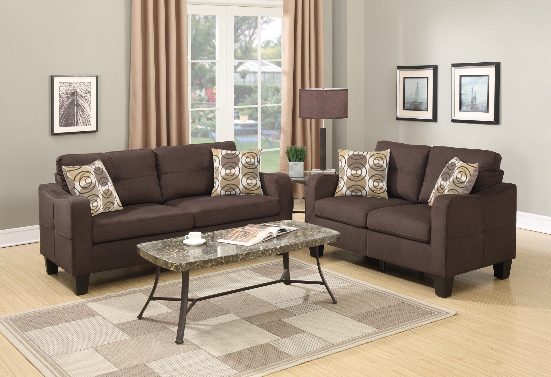 F6923 - 2-PCS SOFA SET