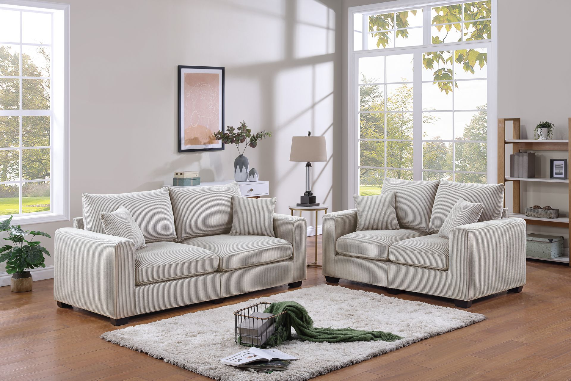 F8428 - 2-PCS SOFA SET
