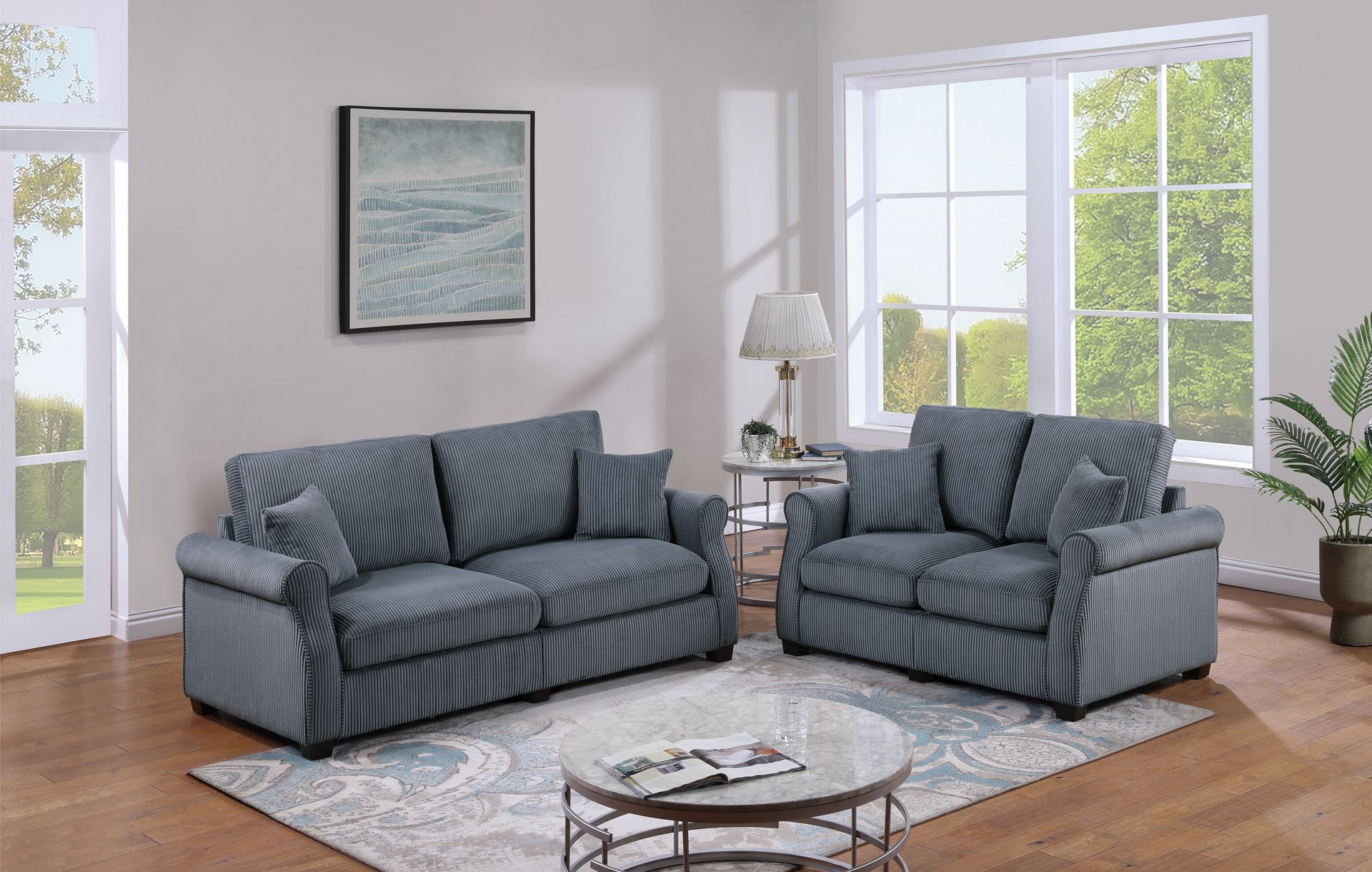 F8429 - 2-PCS SOFA SET