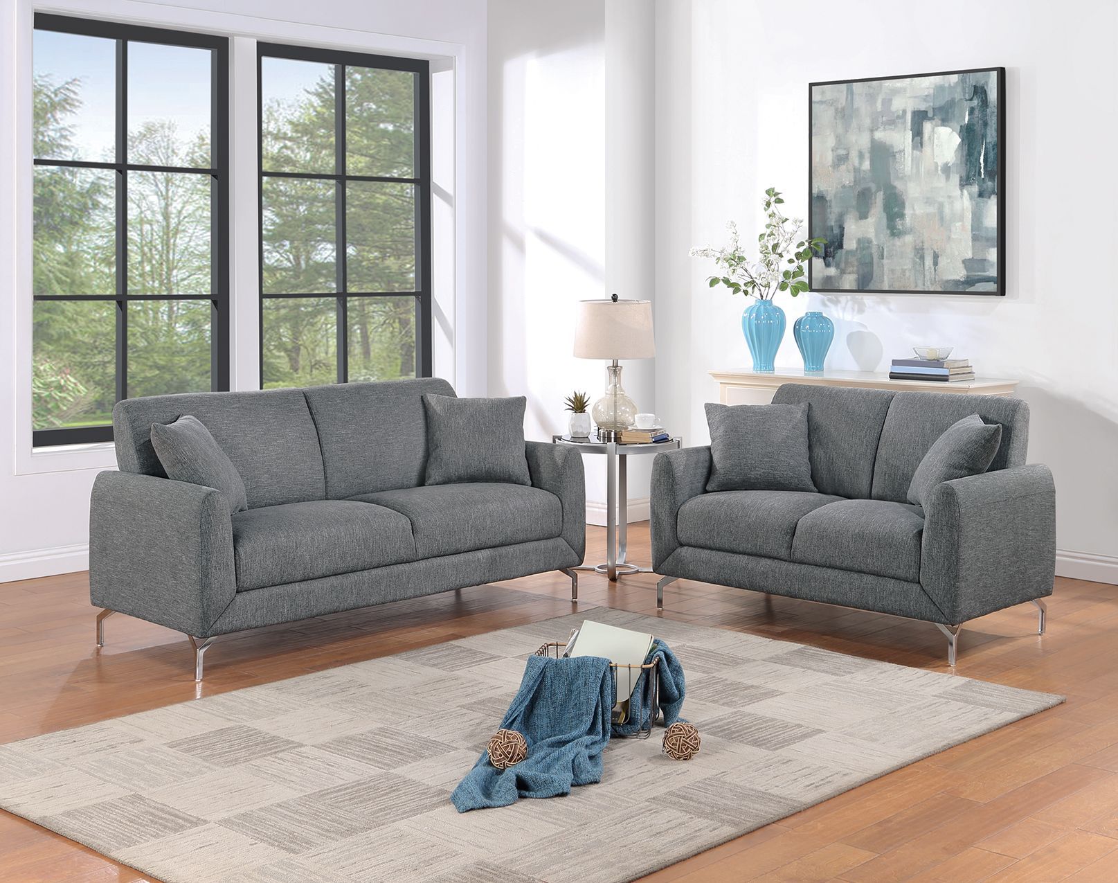 F8437 - 2-PCS SOFA SET