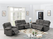 F6700 - ROCKER RECLINER/HANDLE/LEATHERETTE/SLATE BLUE