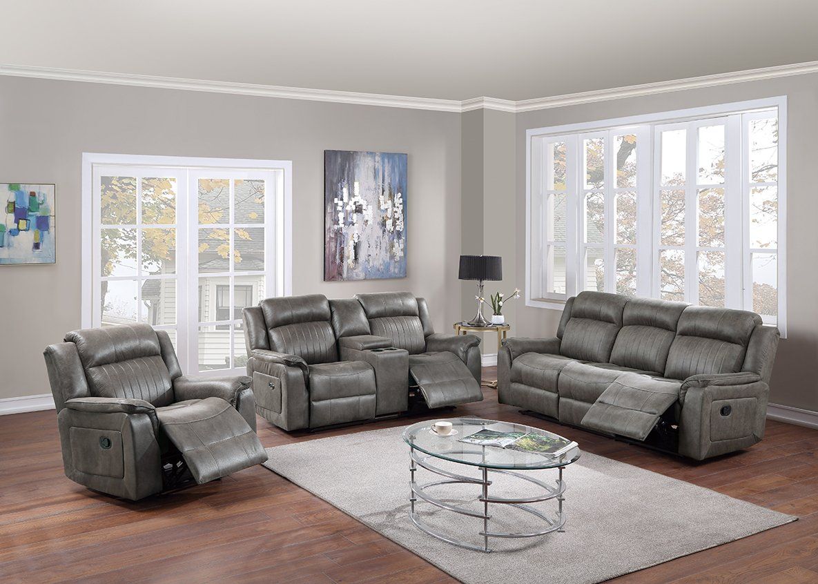 F86374 - POWER MOTION RECLINER/SLATE BLUE
