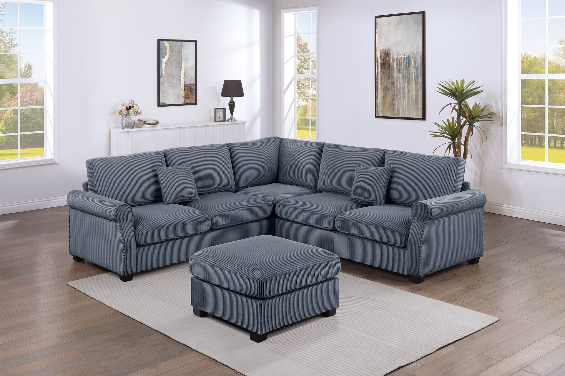 F8819 - 4-PCS SECTIONAL SOFA