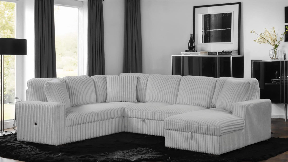Grande Corduroy Sectional