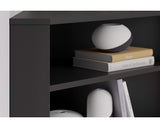 Otaska Home Office Corner Desk with Bookcase