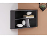 Otaska Home Office Corner Desk with Bookcase