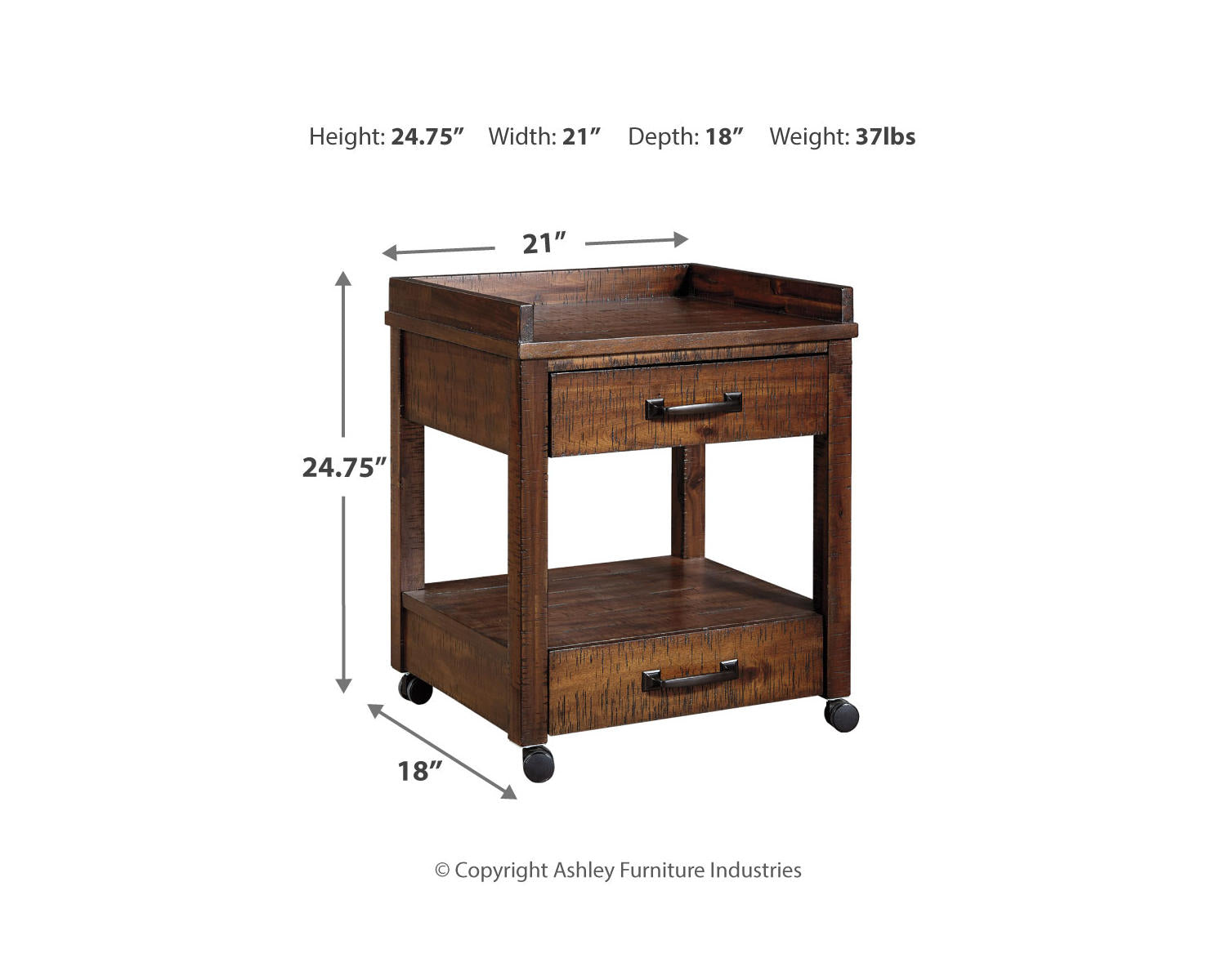 Baldridge Printer Stand