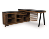 Credenza Kallari con retorno de escritorio