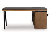 Credenza Kallari con retorno de escritorio