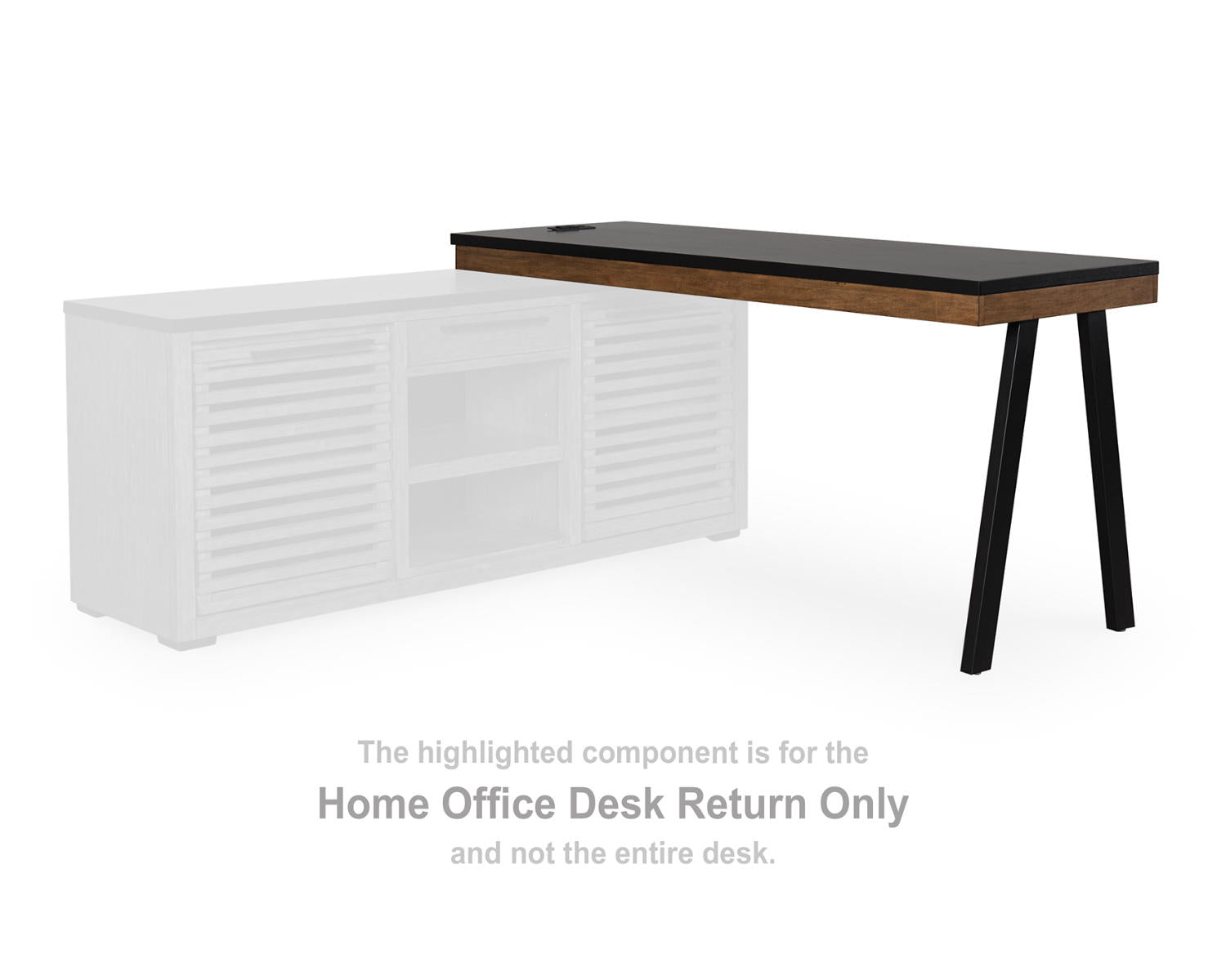 Kallari Home Office Desk Return
