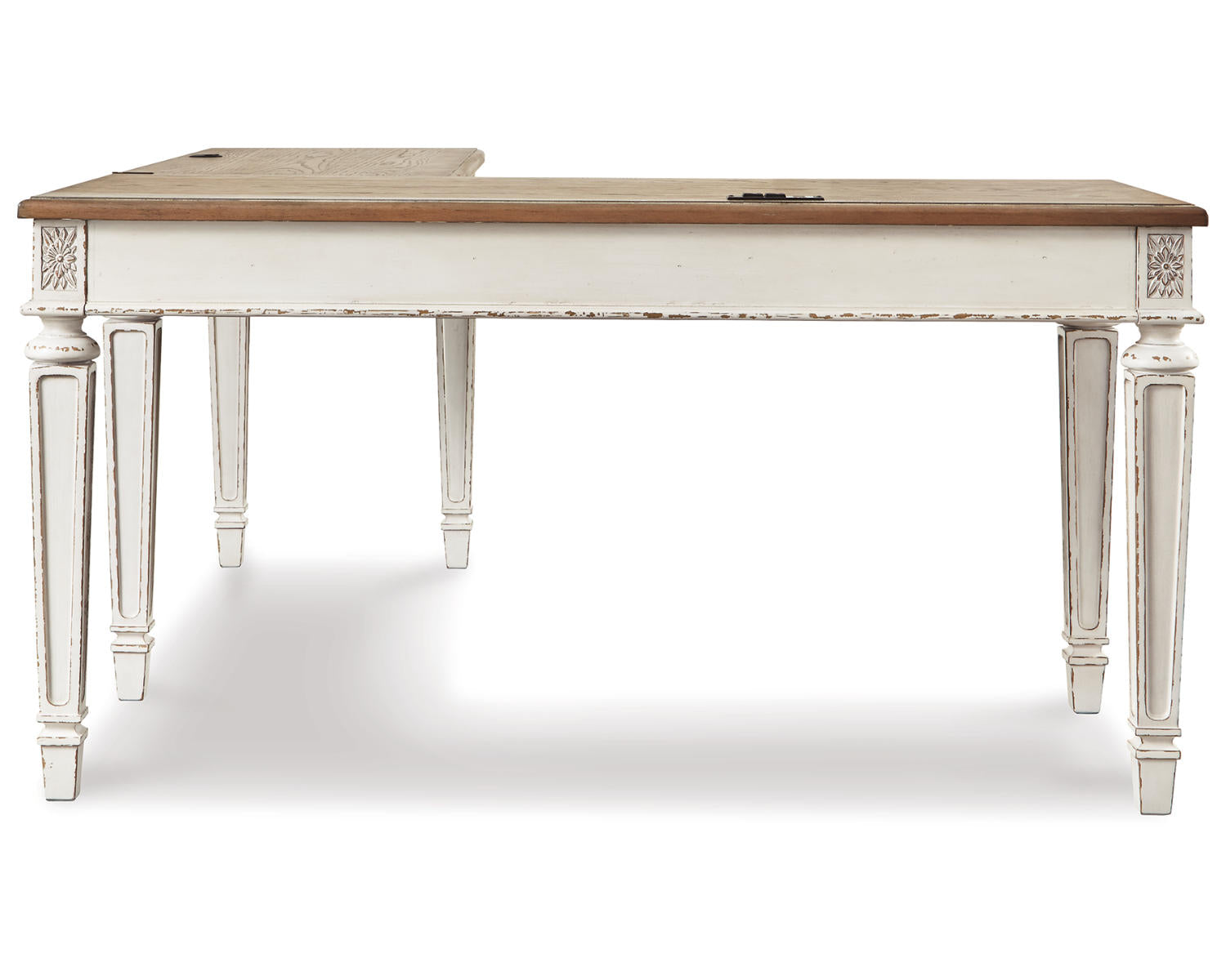 Realyn Home Office Desk and Bookcase