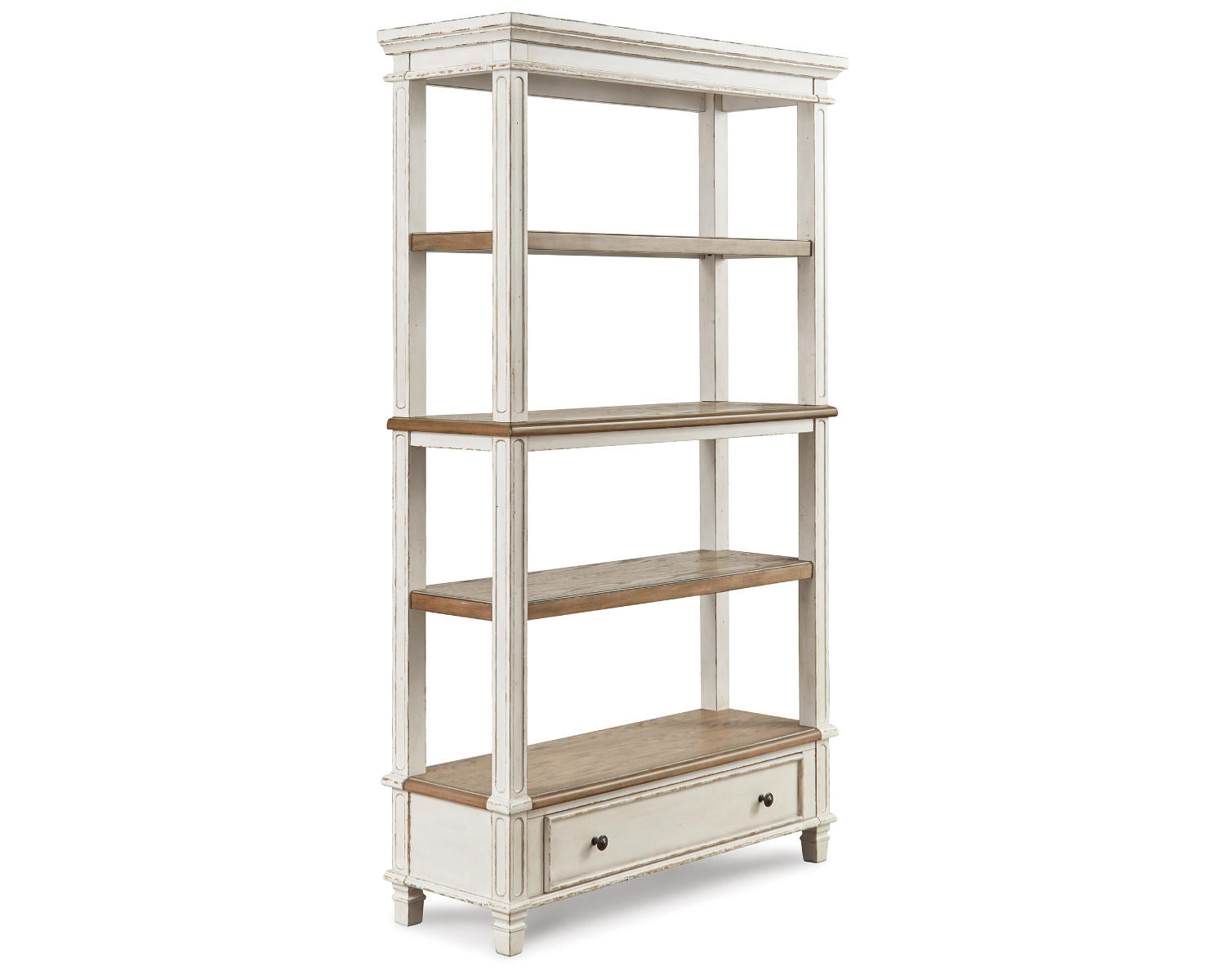 Realyn Home Office Desk and Bookcase