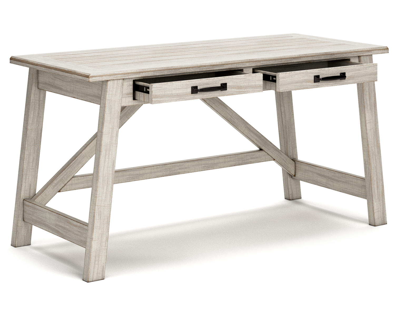 Carynhurst Home Office Desk, Bookcase and Printer Stand