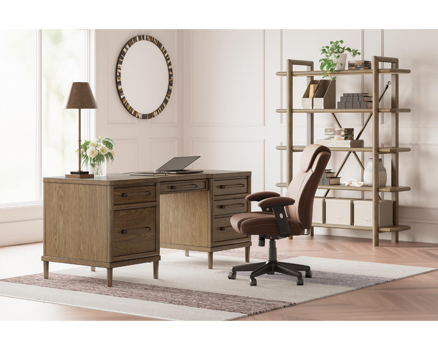 Roanhowe 68" Home Office Desk
