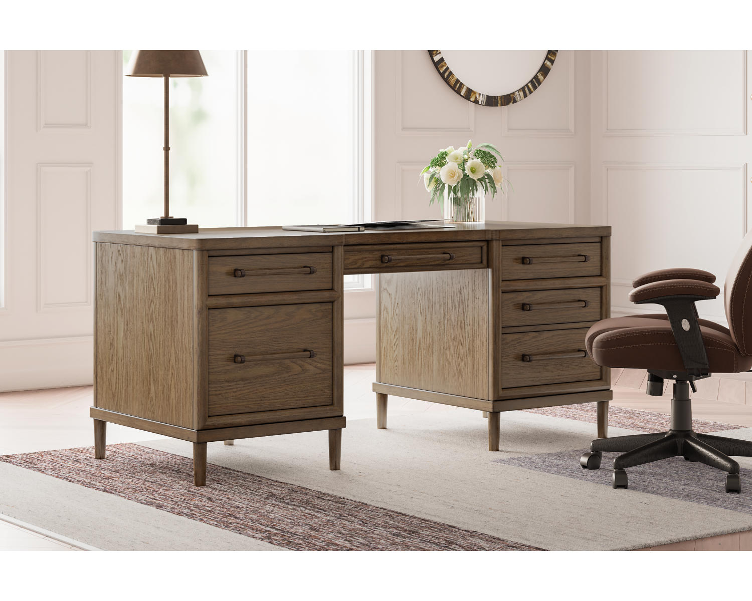 Roanhowe 68" Home Office Desk