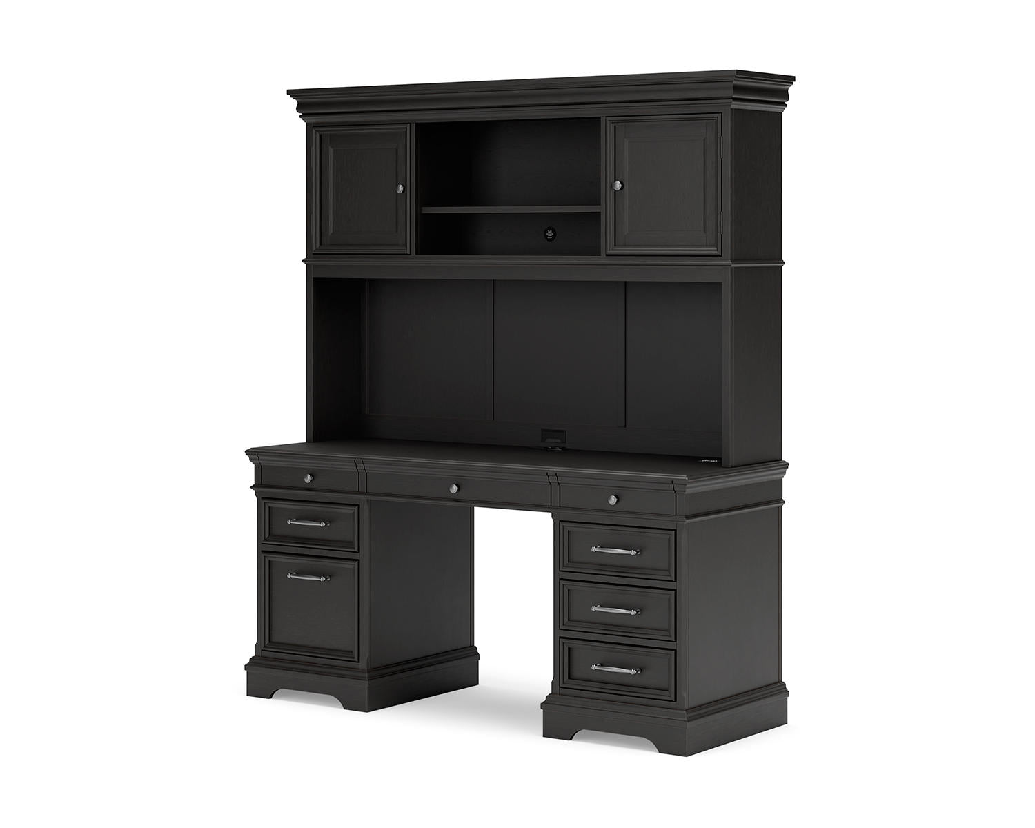 Beckincreek Home Office Credenza with Hutch