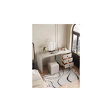 VANITY/DESK WITH STOOL AND LED MIRROR