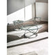 GLASS COFFEE TABLE SET Chrome (pack 3)