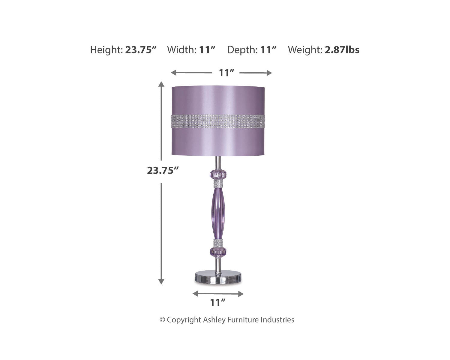 Nyssa Table Lamp (Set of 2)